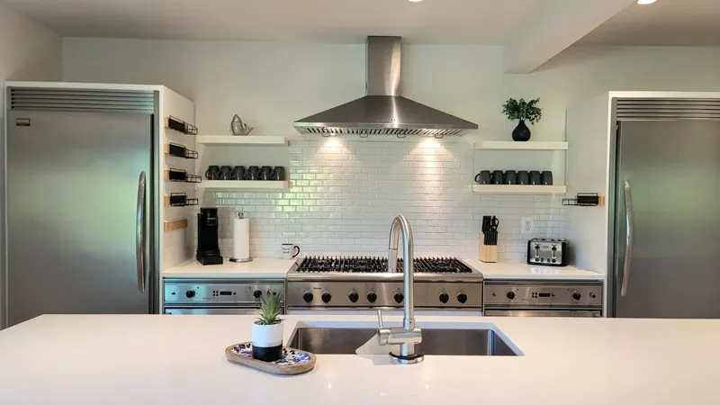 Chef's kitchen with Thermador appliances